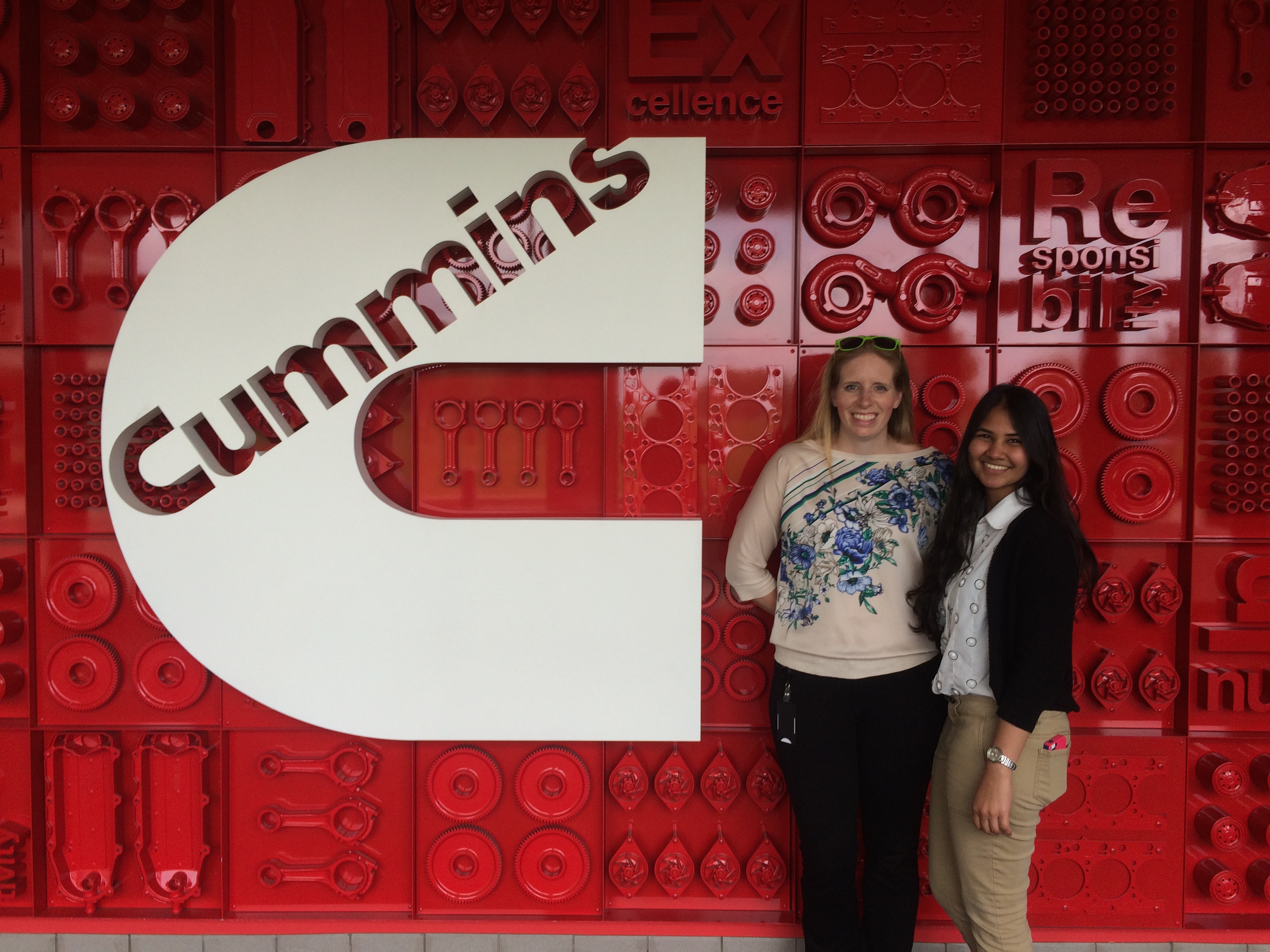 Jennifer Rubritz at Cummins Inc. — Summer 2015 Internship