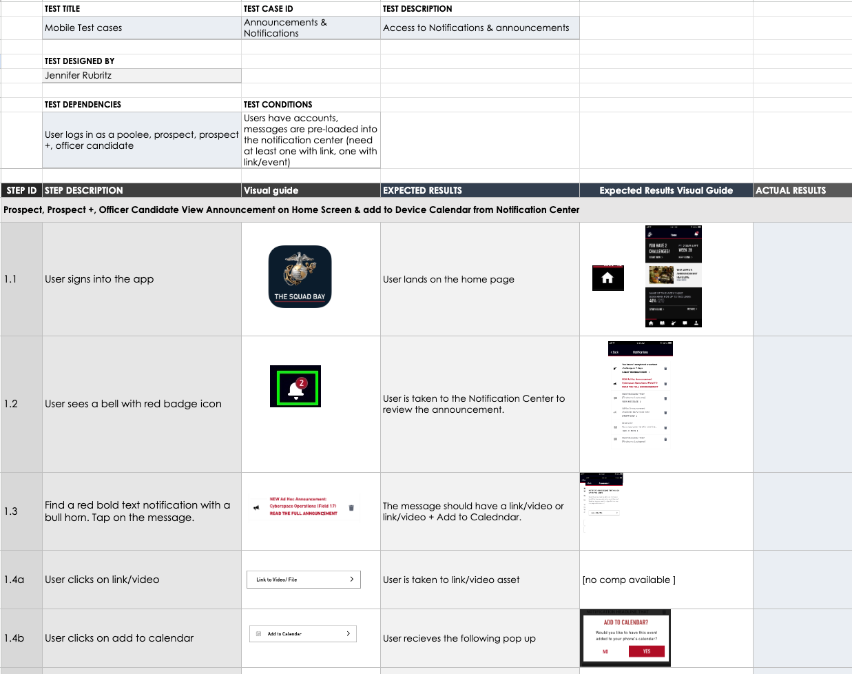 User Testing Script